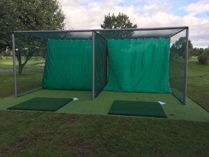 Golf Cage at Minchampton golf club
