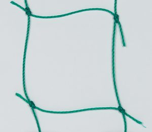 100mmx100mm Football netting green
