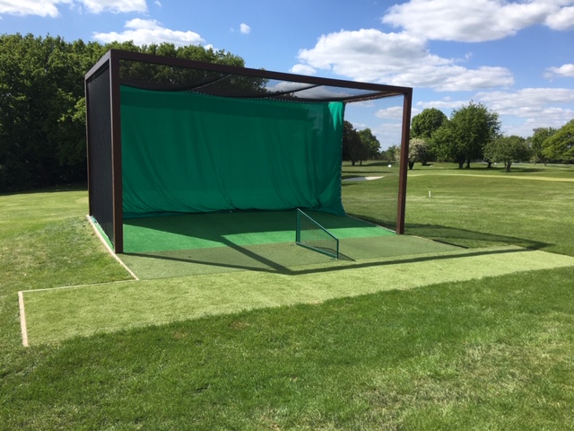 Socketed Professional Golf Cage and Net